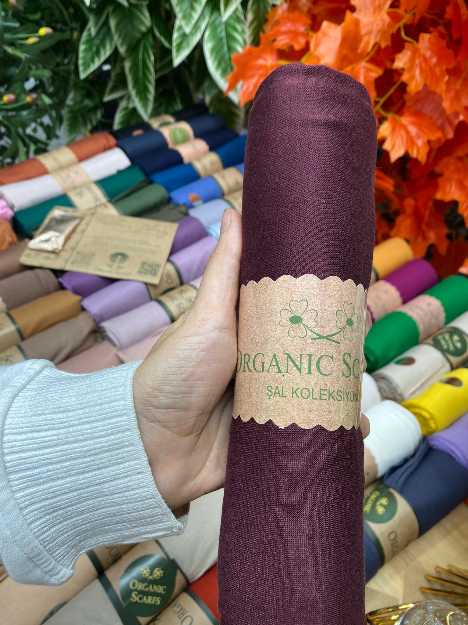 Organic Scarfs Tesettür Penye Şal Hijap Modeli - Şafak Yıldızı - Organic ScarfsOrganic Scarfs