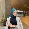Oxygen His Serisi Pamuk Şal - Petrol - Organic ScarfsOrganic Scarfs