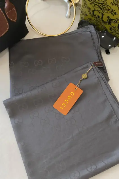 İthal Gucci Eşarp 44113 - Antrasit