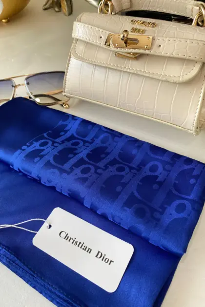 İthal Dior Eşarp 44114 - Saks