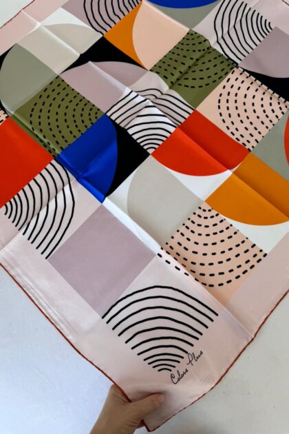 COLOR PLUS OVAL DESEN 0 İPEK 280398 - Haki