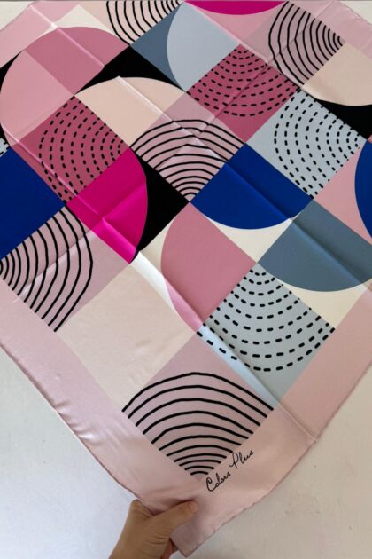 COLOR PLUS OVAL DESEN 0 İPEK 280398 - Pudra lacivert